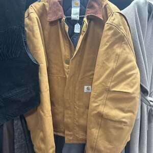 Vintage Carhartt J02 BRN Arctic Quilt Lined Duck Canvas Jacket